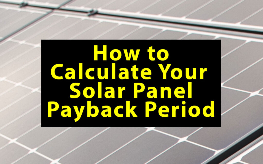 Solar Panel Payback Period