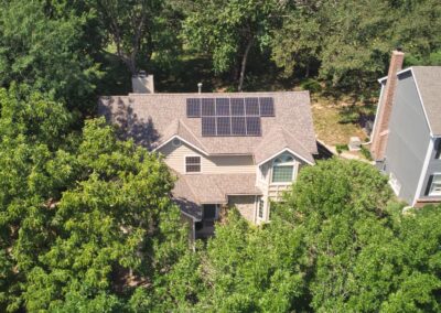 6.12 kW Residential Solar Installation in Lawrence, Kansas