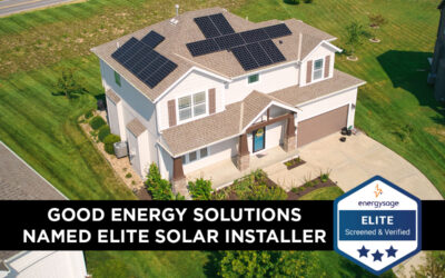 Good Energy Solutions Named Elite Solar Installer by EnergySage