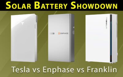 Solar Battery Showdown – Tesla vs Enphase vs Franklin