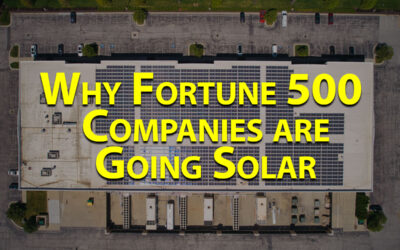 Why Fortune 500 Companies are Going Solar